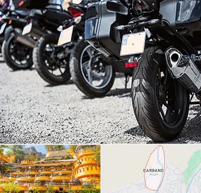 فروشگاه موتور سیکلت در دربند