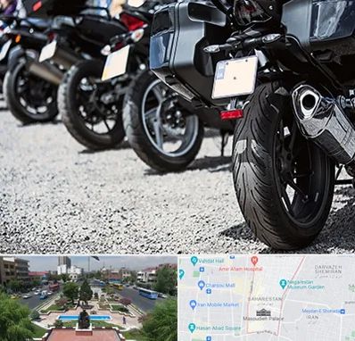 فروشگاه موتور سیکلت در بهارستان 