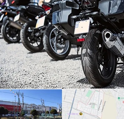 فروشگاه موتور سیکلت در فاز دو اندیشه