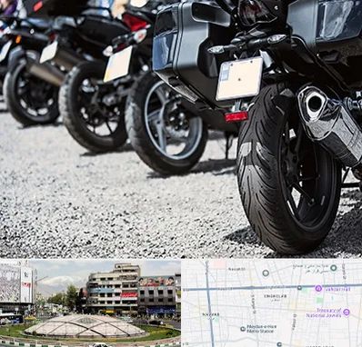 فروشگاه موتور سیکلت در مرکز تهران