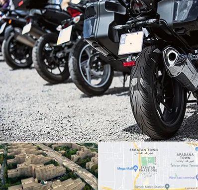 فروشگاه موتور سیکلت در اکباتان 