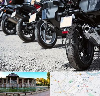 فروشگاه موتور سیکلت در عفیف آباد شیراز 