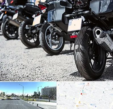 فروشگاه موتور سیکلت در بلوار کلاهدوز مشهد 