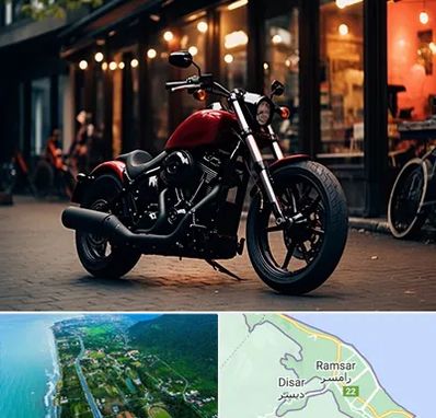 فروش موتور سیکلت اقساطی در رامسر