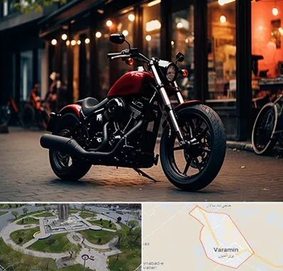 فروش موتور سیکلت اقساطی در ورامین