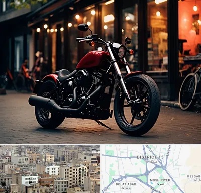فروش موتور سیکلت اقساطی در جنوب شرق تهران