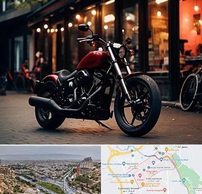 فروش موتور سیکلت اقساطی در معالی آباد شیراز 