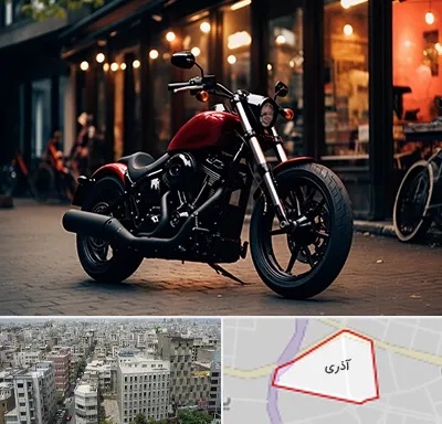 فروش موتور سیکلت اقساطی در آذری