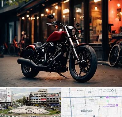 فروش موتور سیکلت اقساطی در مرکز تهران