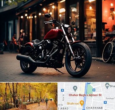 فروش موتور سیکلت اقساطی در چهارباغ اصفهان 