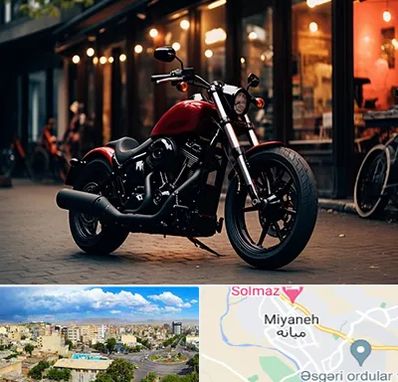 فروش موتور سیکلت اقساطی در میانه