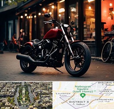 فروش موتور سیکلت اقساطی در نارمک 