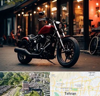 فروش موتور سیکلت اقساطی در شمال تهران 