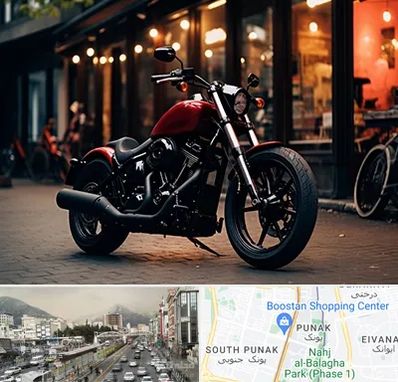 فروش موتور سیکلت اقساطی در پونک 