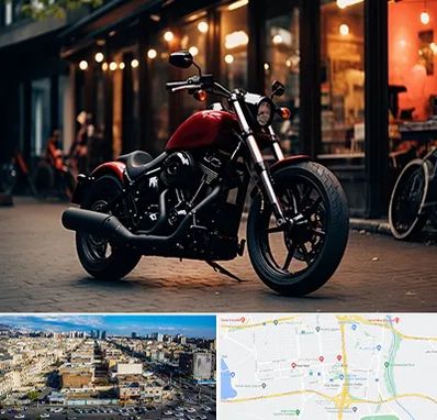 فروش موتور سیکلت اقساطی در شهرک راه آهن 