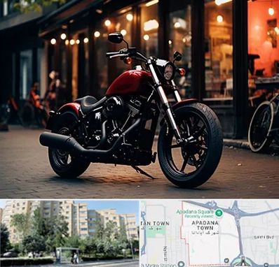 فروش موتور سیکلت اقساطی در آپادانا