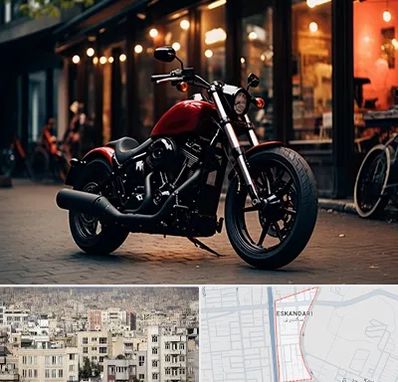 فروش موتور سیکلت اقساطی در اسکندری