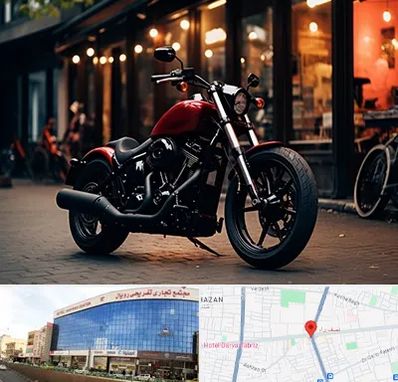 فروش موتور سیکلت اقساطی در نصف راه تبریز
