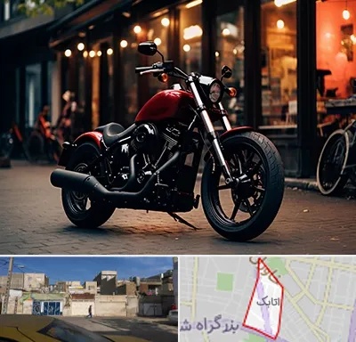 فروش موتور سیکلت اقساطی در اتابک