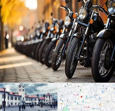 موتور فروشی در میدان شهرداری رشت 