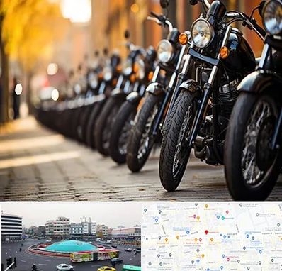 موتور فروشی در میدان انقلاب 