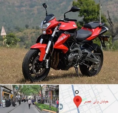 فروش موتور سیکلت بنلی در ولیعصر شهریار