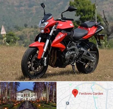 فروش موتور سیکلت بنلی در باغ فردوس