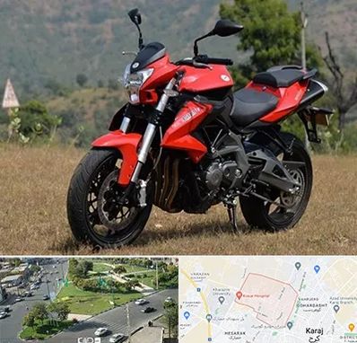 فروش موتور سیکلت بنلی در شاهین ویلا کرج 