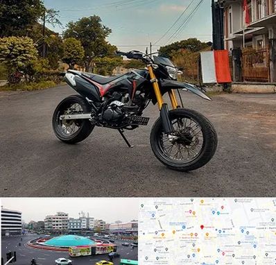 فروش موتور سیکلت کویر در میدان انقلاب 