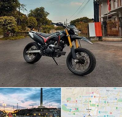 فروش موتور سیکلت کویر در منطقه 2 تهران 