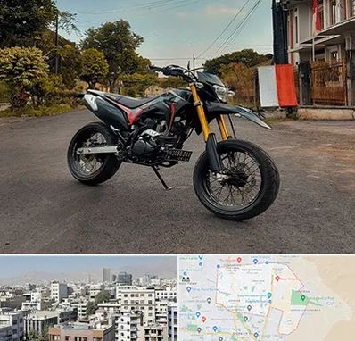 فروش موتور سیکلت کویر در منطقه 14 تهران 