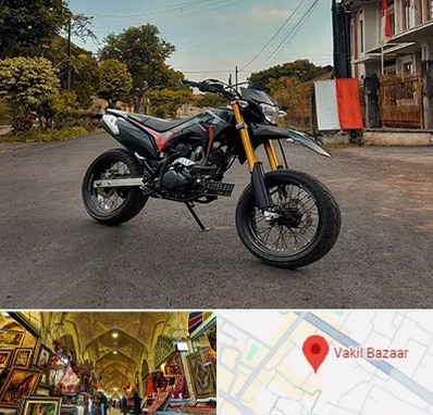 فروش موتور سیکلت کویر در بازار وکیل شیراز