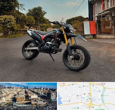 فروش موتور سیکلت کویر در شهرک راه آهن 