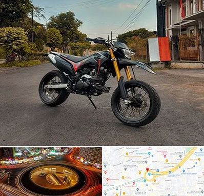 فروش موتور سیکلت کویر در میدان ولیعصر