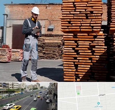 مصالح ساختمانی در خیابان دامپزشکی