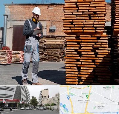 مصالح ساختمانی در بلوار فردوس 