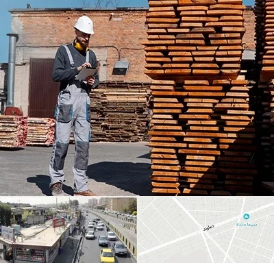 مصالح ساختمانی در خیابان دماوند