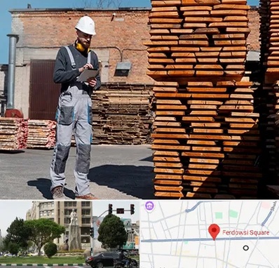 مصالح ساختمانی در میدان فردوسی تهران