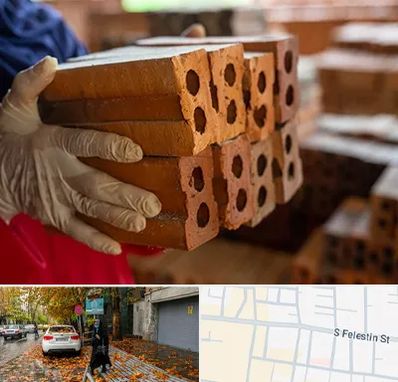 فروش عمده مصالح ساختمانی در خیابان فلسطین