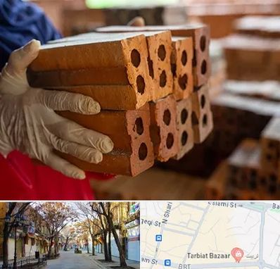 فروش عمده مصالح ساختمانی در تربیت تبریز