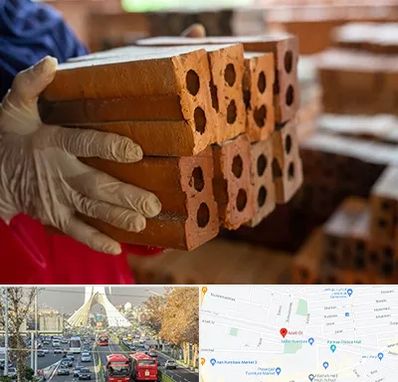 فروش عمده مصالح ساختمانی در خیابان آزادی 