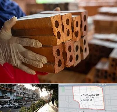 فروش عمده مصالح ساختمانی در خیابان جمالزاده