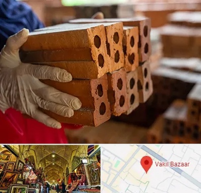 فروش عمده مصالح ساختمانی در بازار وکیل شیراز