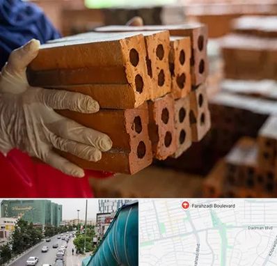 فروش عمده مصالح ساختمانی در بلوار فرحزادی