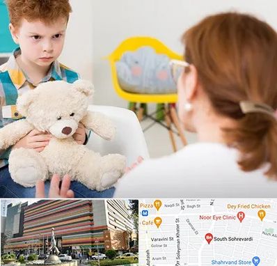 روانپزشک کودک در سهروردی