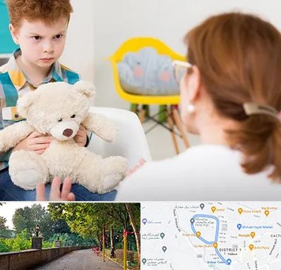 روانپزشک کودک در فلکه گاز رشت