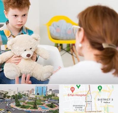 روانپزشک کودک در ونک تهران