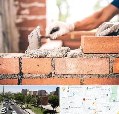 مصالح ساختمانی اقساطی در شهرک آزمایش 