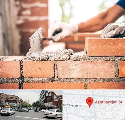 مصالح ساختمانی اقساطی در خیابان آذربایجان