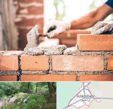مصالح ساختمانی اقساطی در آزادشهر